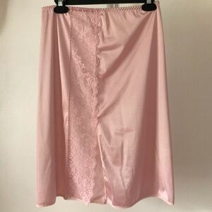 Vintage Best Form Pink Slip With Lace Size Medium